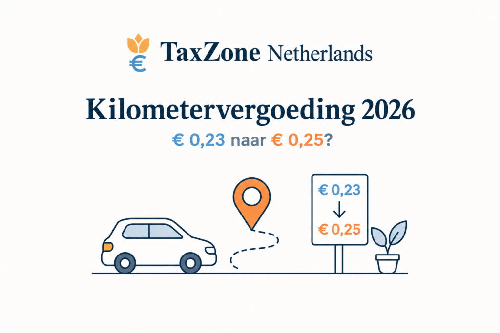 Kilometervergoeding 25 cent